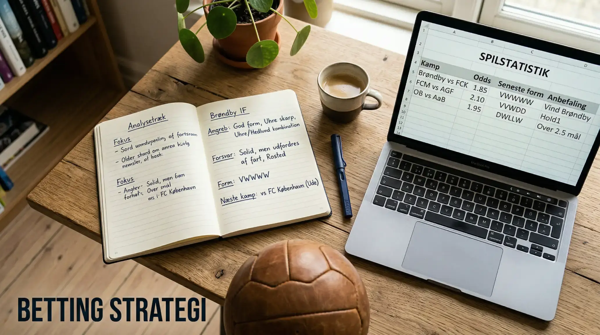 Betting strategi til fodbold med bankroll management og value betting