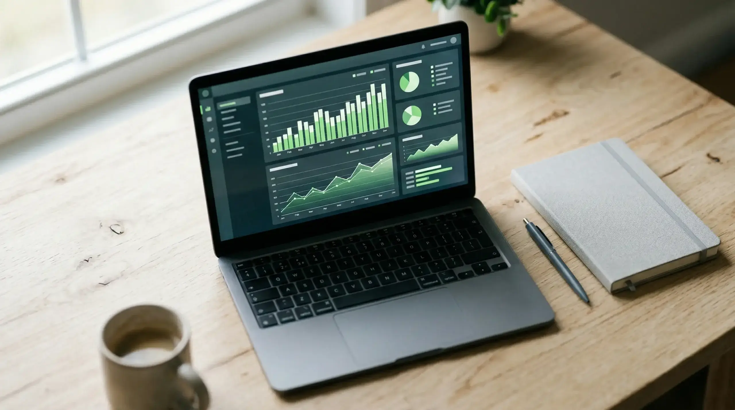 Fodboldstatistik på en skærm med holddata og formkurver til betting-analyse